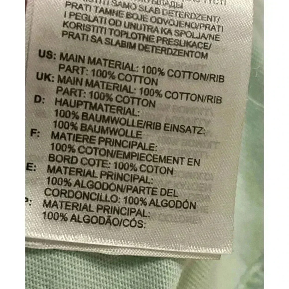 Adidas Originals Linear Logo Trefoil T-Shirt Men’s Medium Mint - Picture 6 of 6